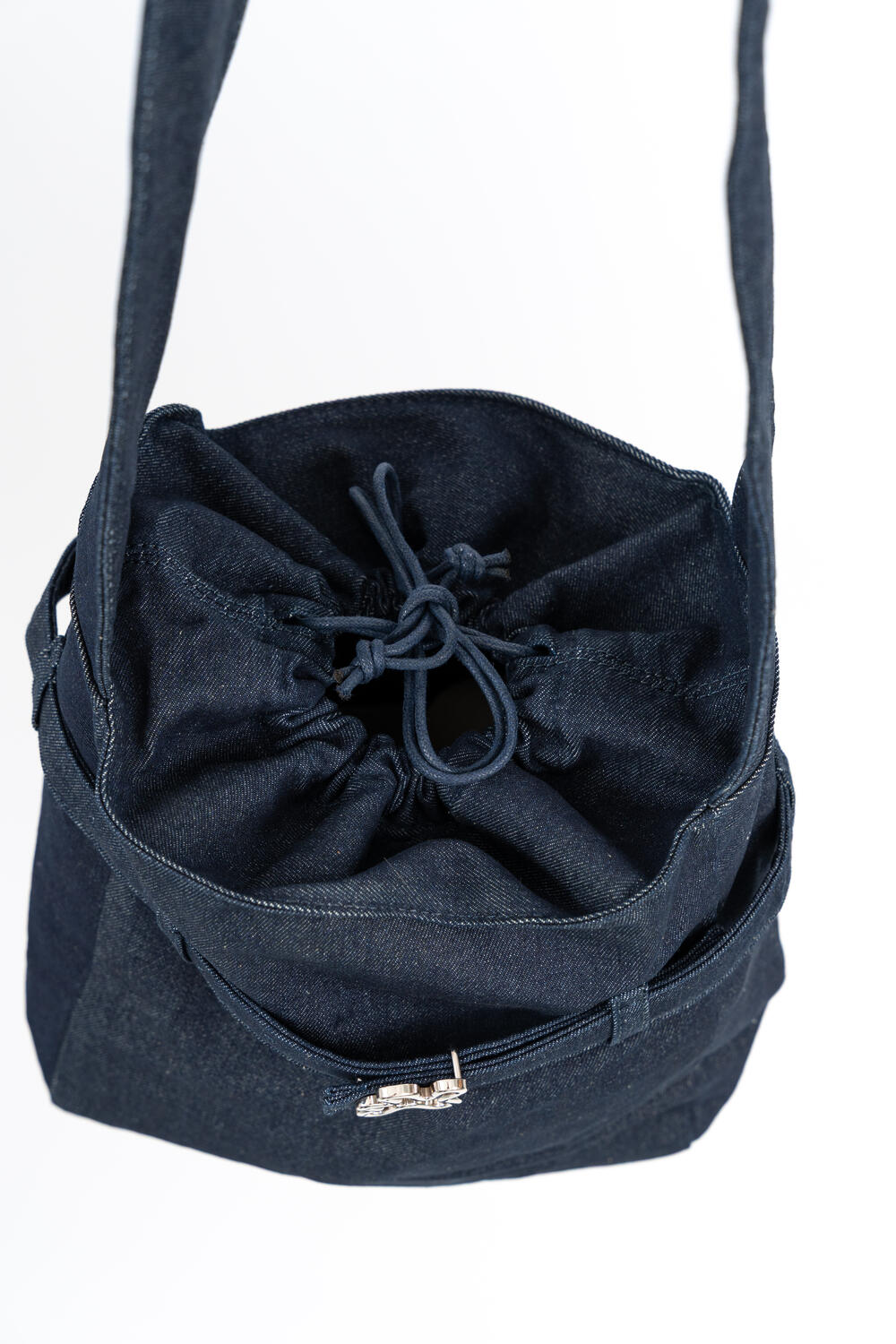 DENIM crossbody taske - blå
